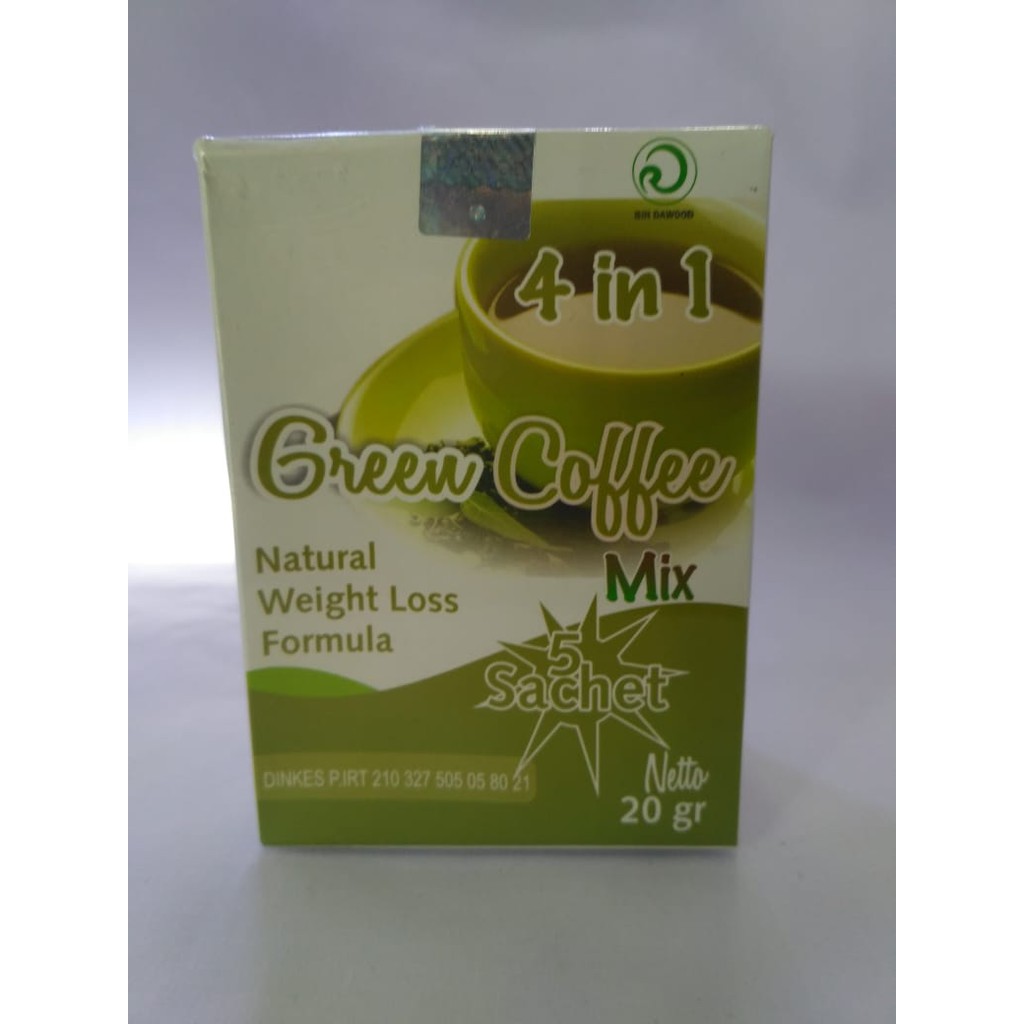 

GREEN COFEE MIX 4 in 1