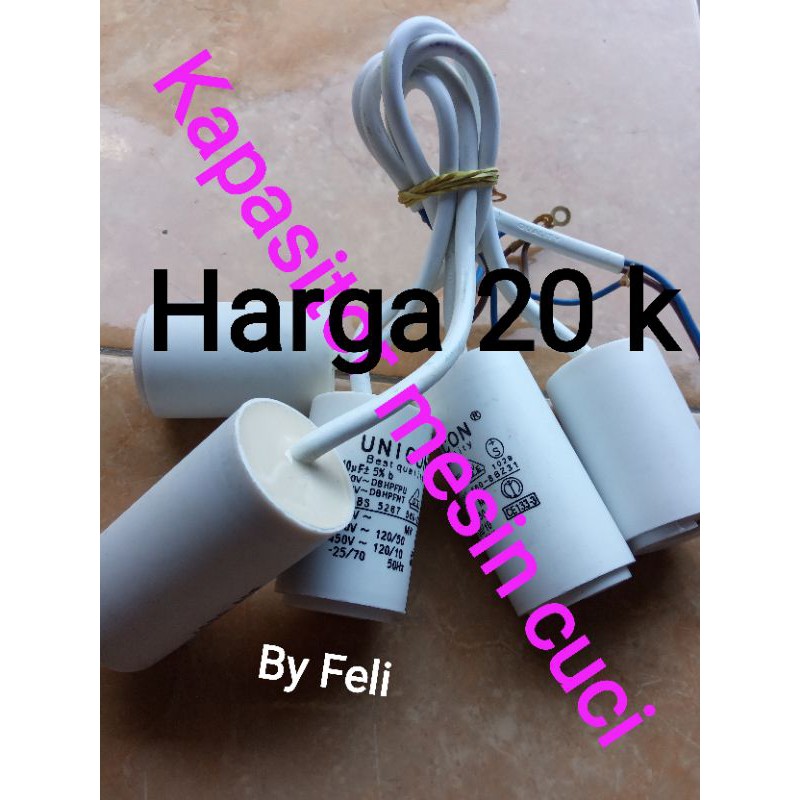 CAPASITOR mesin cuci