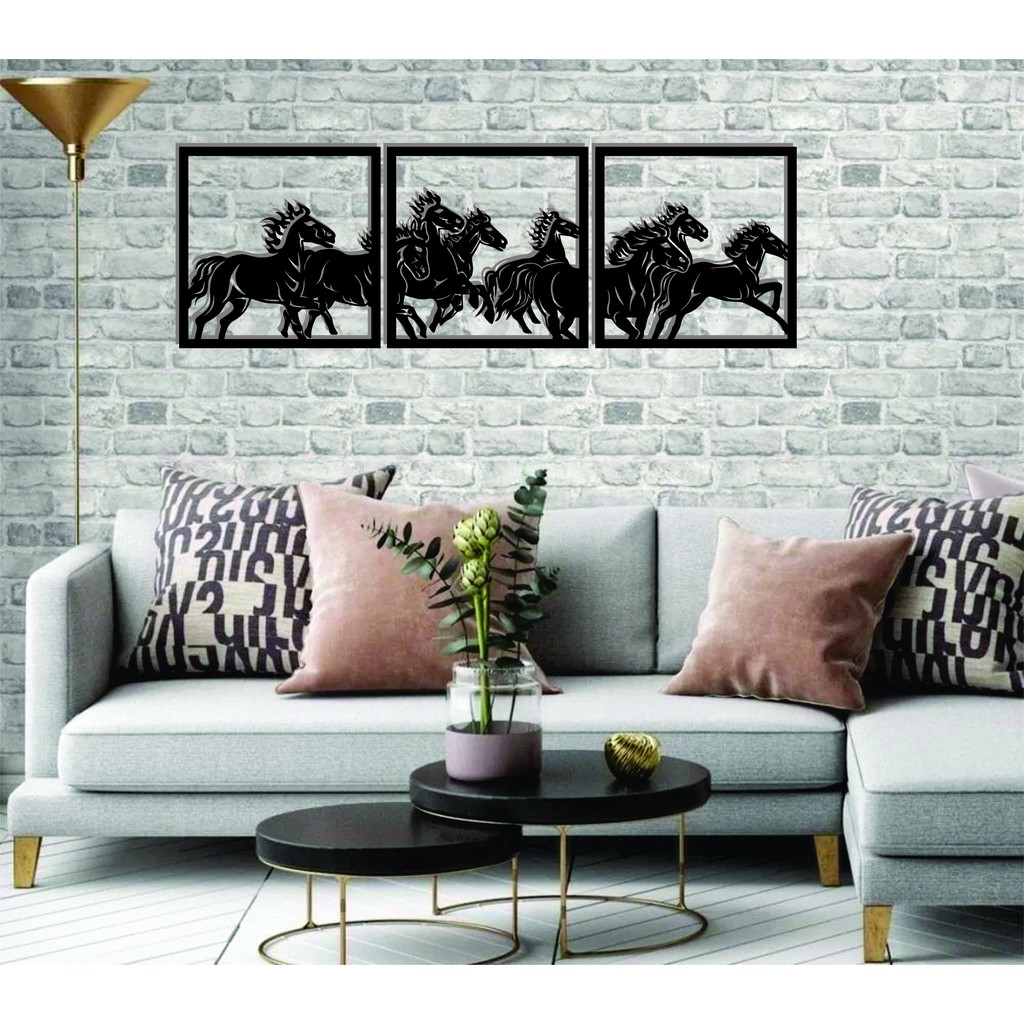 Hiasan Dinding Dekorasi Rumah Laser Cutting