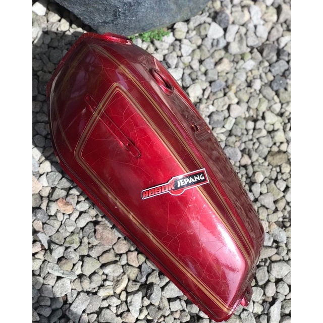 tangki gl100 original merah baru NOS