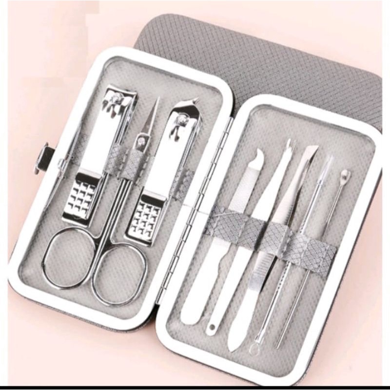 Gunting Kuku Alat set kuku meni pedi isi 8 pcs