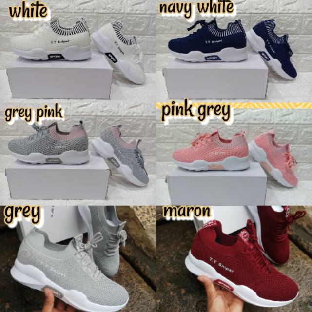 SEPATU WANITA FASHION WANITA SNEAKER TT SNIPER