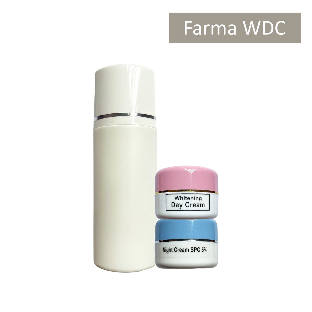 Farma WDC Paket Normal 3in1 Skincare Pembersih Dan Pemutih Wajah