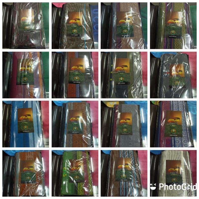 Sarung Tenun Atlas Songket Gerimis GRM Premium 770 Sarung 5500 Benang PT.Behaestex Made In Indonesia