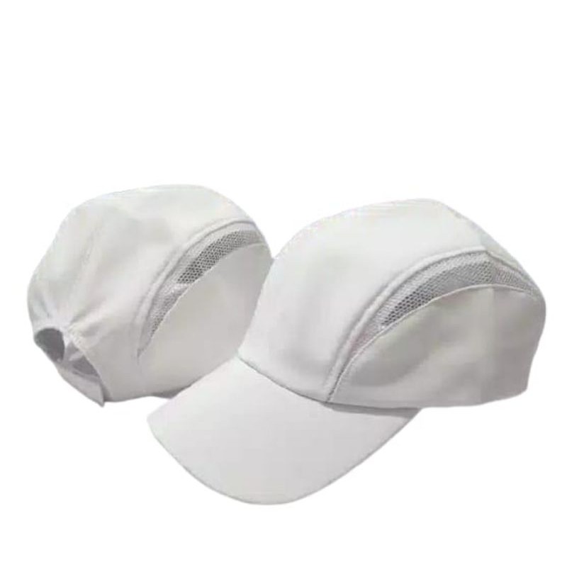 topi sport / topi perasut jaring / topi baseball / topi olahraga sepeda / topi gowes / topi senam