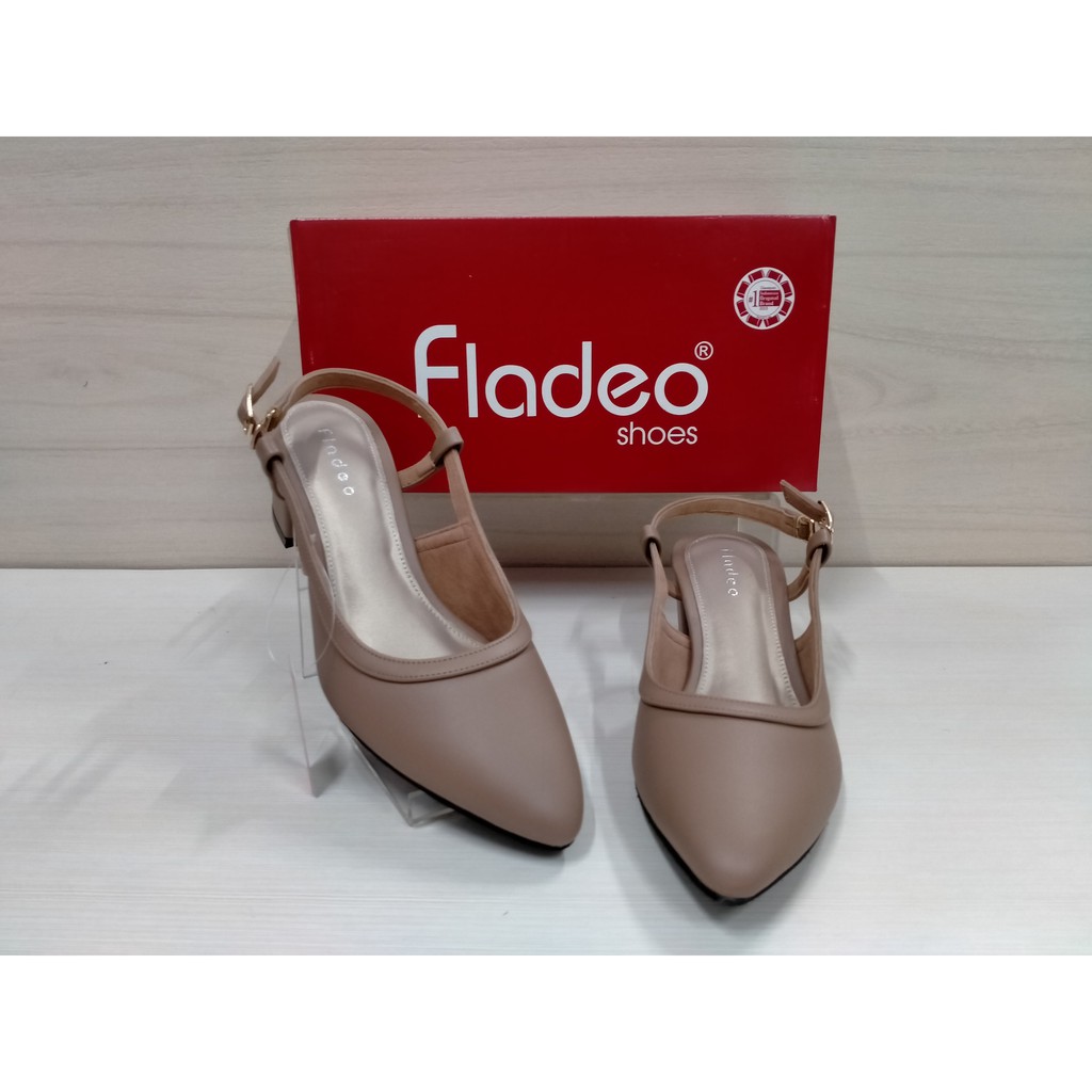 FLADEO SHOES/FLADEO SEPATU LSF402-2IIMCA/SEPATU WANITA/SEPATU FORMAL/SEPATU HAK TALI