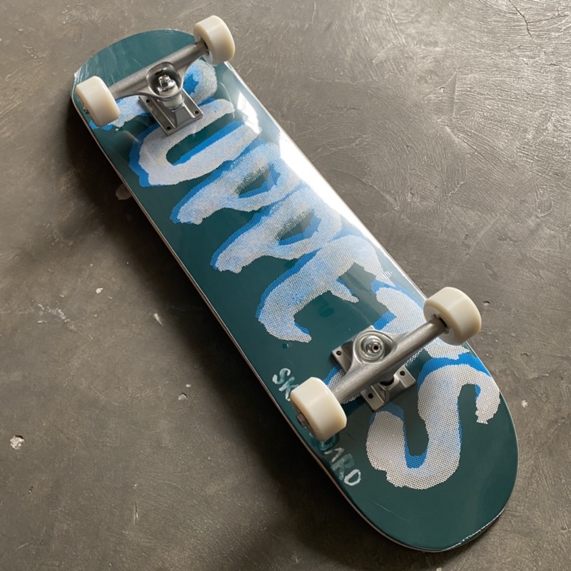 Skateboard Puppets Manyala premium flaming thrasher twin tail fullset premium high concave