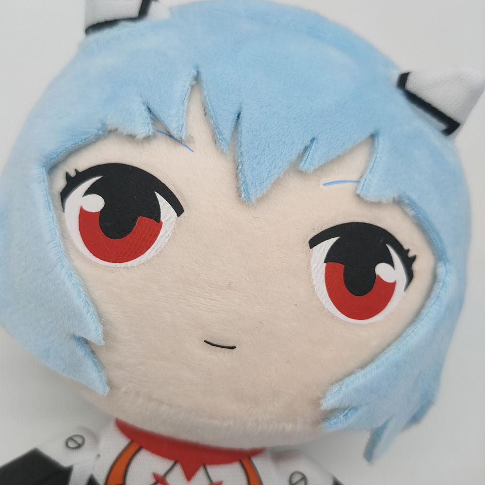 LANFY Kawaii Evangelion Plush Toy Soft Stuffed Toy Anime Doll Kids Toy Room Decor Ayanami Rei Plush Doll Children Gift 20cm Penguin Penpen