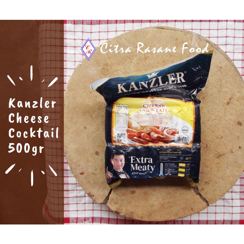 

Kanzler Cheese Cocktail / Sosis Ayam Cheese Cocktail 500gr