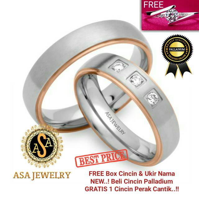 Cincin kawin PROMO ASA PALLADIUM A50