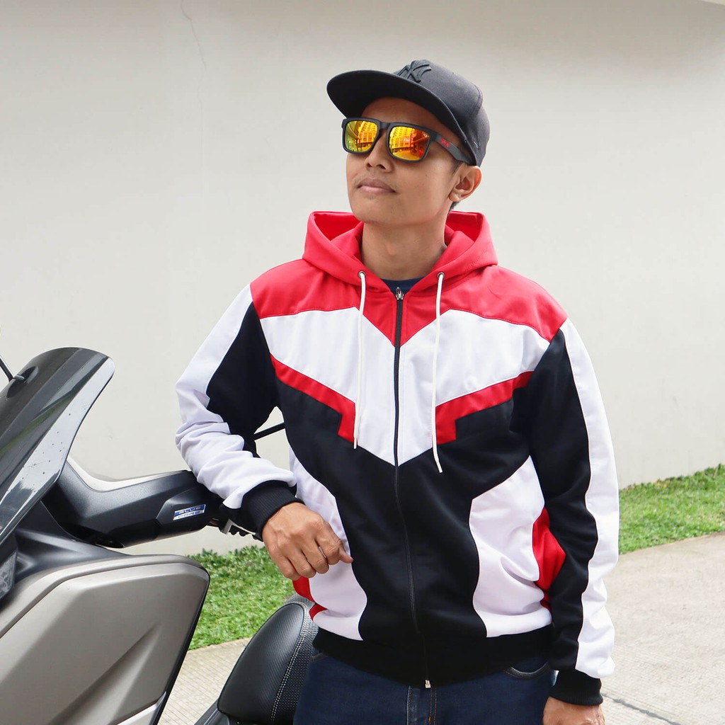 JAKET ROMPI MOTOR PRIA / WANITA KEKINIAN (KOMBINASI) - MANUVER MOTOWEAR