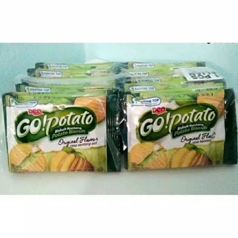 

Go Potato Biskuit Kentang 20 x 10gr