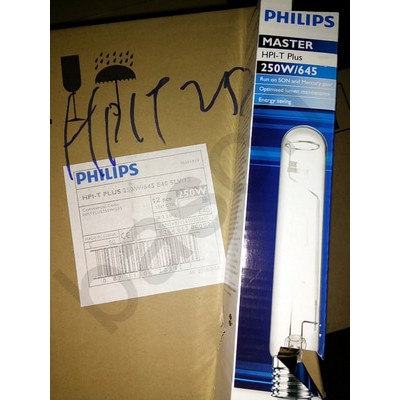 PHILIPS MASTER HPI-T Plus 250W 645 E40 - Metal Halide