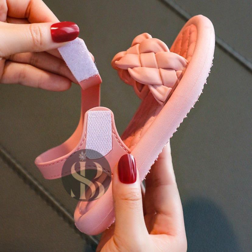 Sandal Anak Perempuan Cute Import ELORA JH - 1538 / Sandal Anak Bahan Karet Model Lucu 1-10 Tahun