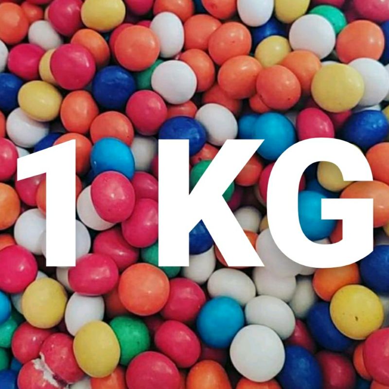 

MURAH! 1 KG BISKUIT BOLA WARNA WARNI