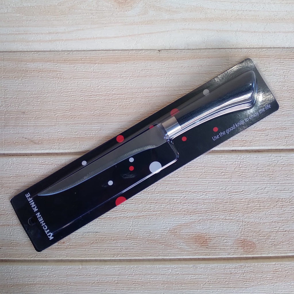 Pisau Gagang Hitam Kitchen Knife