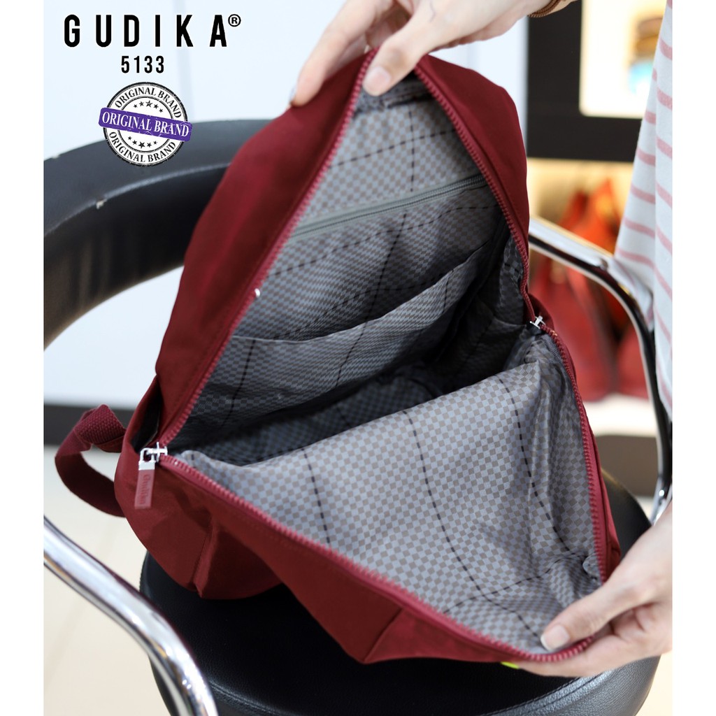 SALE Gudika Bag 5133 - Tas Ransel Backpack Sekolah Anti Air Kekinian Terlaris - Tas Wanita Import Terbaru