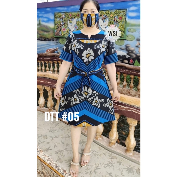 New Dress Tenun  asli Jepara /Dress Tenun Model Kimono/Dress Tenun Wanita/Dress Tenun Etnik/WSI