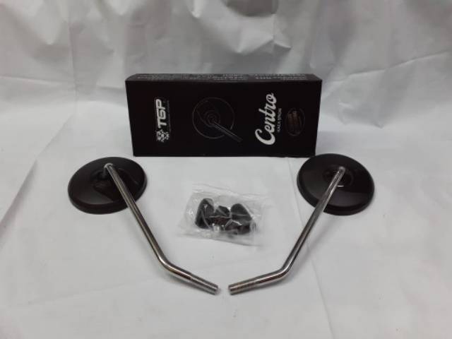 Kaca Spion Cermin Cembung Centro Yamaha TGP Model Bulat Black Hitam