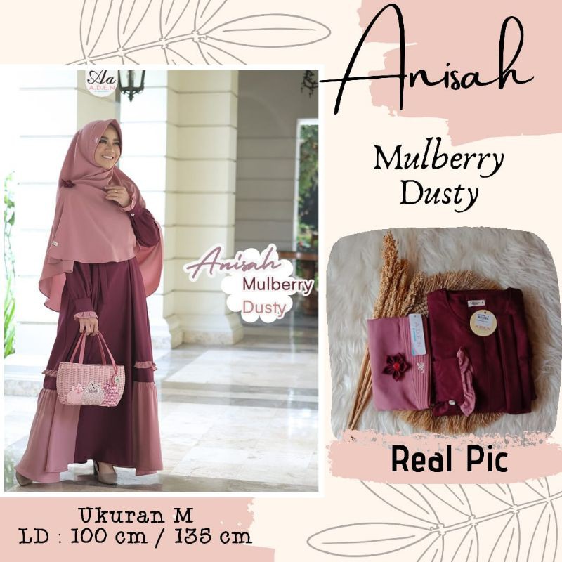 ❤️Anisa Dress by ADEN HIJAB❤️ ORI ADEN HIJAB