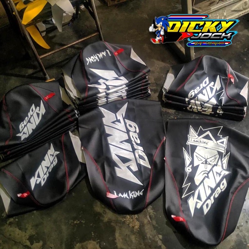 Kulit jok kingdrang original malaysia (LOGO KECIL) All BEBEK/MATICK VARIO,BEAT,AEROX,PCX,.