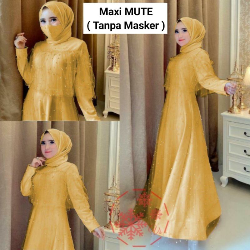 MAXY MUTE/GAMIS/GAMIS BRUKAT/GAMIS FORMAL/GAMIS PESTA/GAMIS CANTIK/GAMIS MURAH/GAMIS TERBARU-7