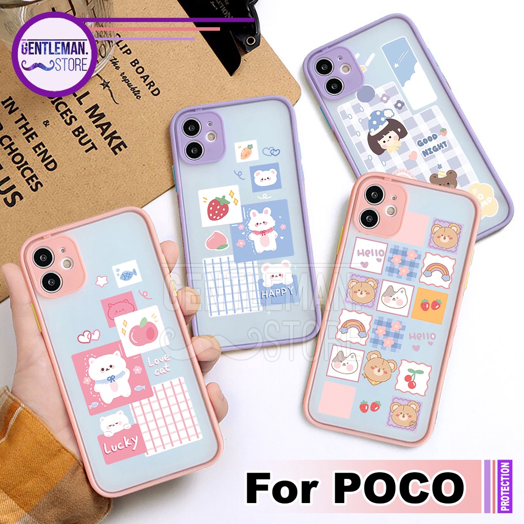 CASE PROTECTION PRINT POCO M3 M3 PRO 5G X3 GT X3 NFC X3 PRO