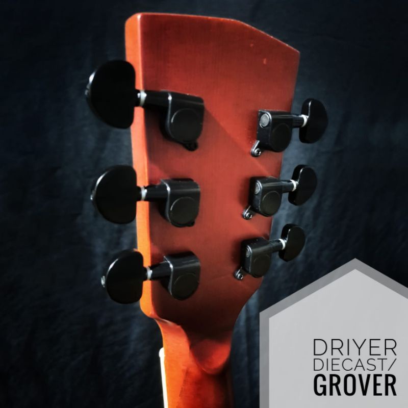 GITAR AKUSTIK CORT AD 810 TANAM BESI DOUBLE ACTION DRIYER GROVER