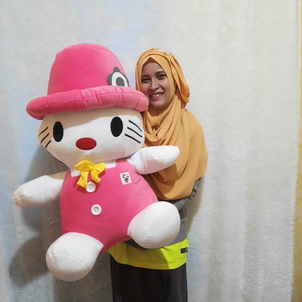 BONEKA TERMURAH Helo kity hello kitty topi jumbo MURAH