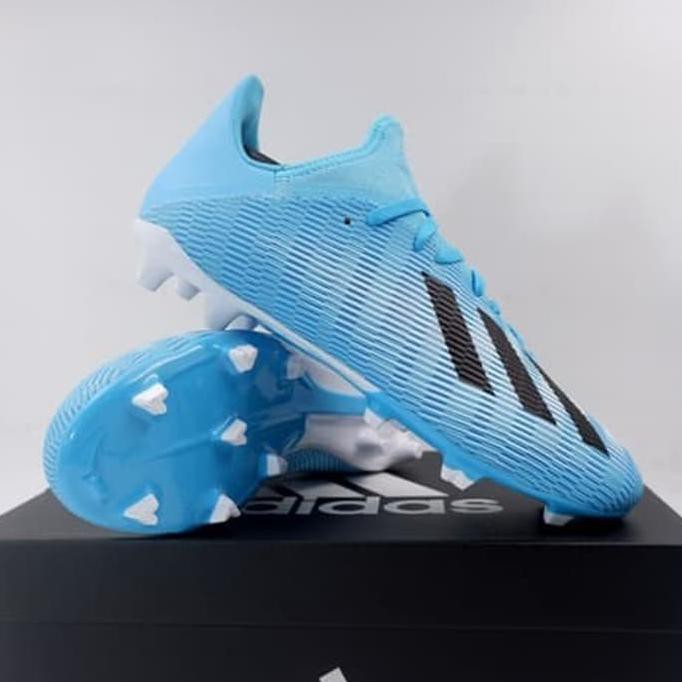 Sepatu Bola Adidas X 19.3 FG Brcyan Black F35383 Original BNIB
