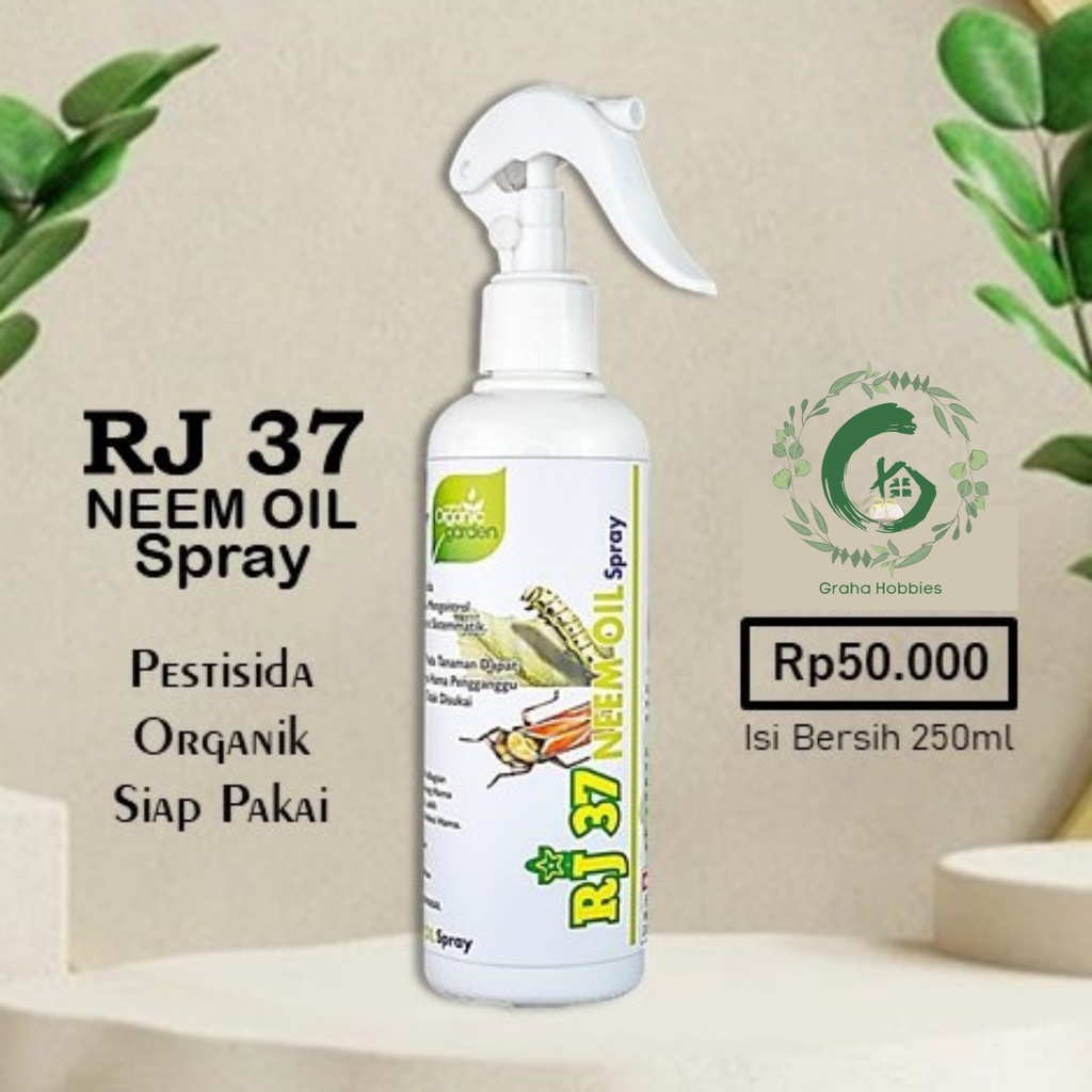 RJ 37 Neem Oil Spray - Siap Pakai