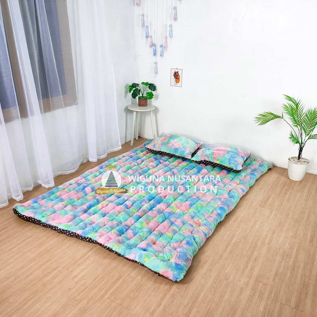 Kasur Gender Bulu Rasfur Rainbow 170 x 200 x 10cm