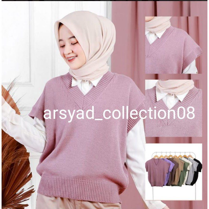 VEST RAJUT SILA/ROMPI 5 GATE BRANDED PREMIUM ARSYAD COLLECTON08