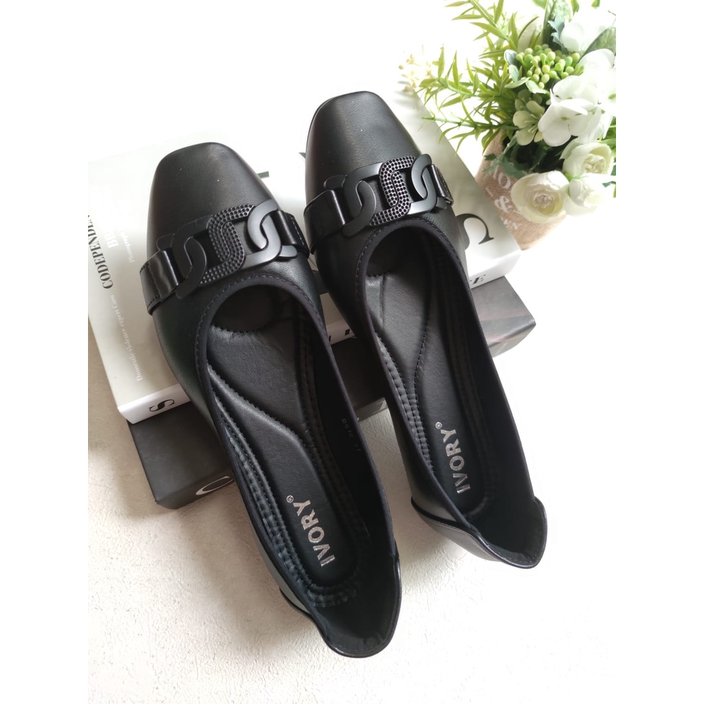 IVORY 610 Sepatu Flat Wanita Ukuran Jumbo 41 42 43 44 45