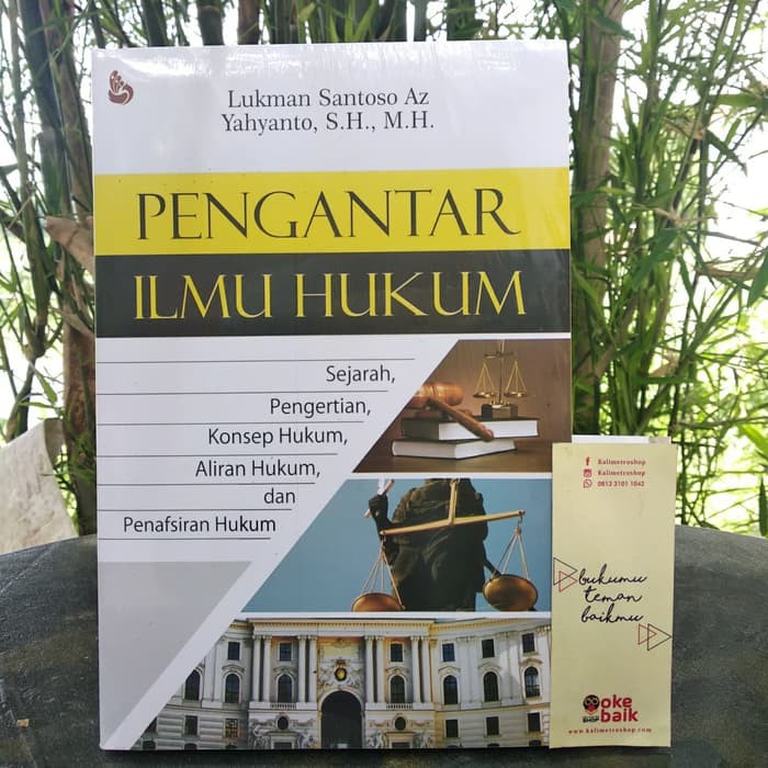 Buku Hukum - Pengantar Ilmu Hukum - Lukman Santoso dan Yahyanto - BUKU ORI AQ