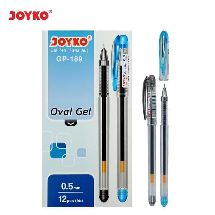 

Pen / Pulpen / Ballpoint Joyko Oval Gel 0,5mm
