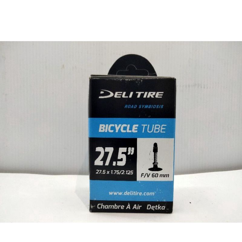 Ban Dalam 27.5 x 1.75 / 2.125 Sepeda MTB. AV PENTIL MOTOR &amp; FV