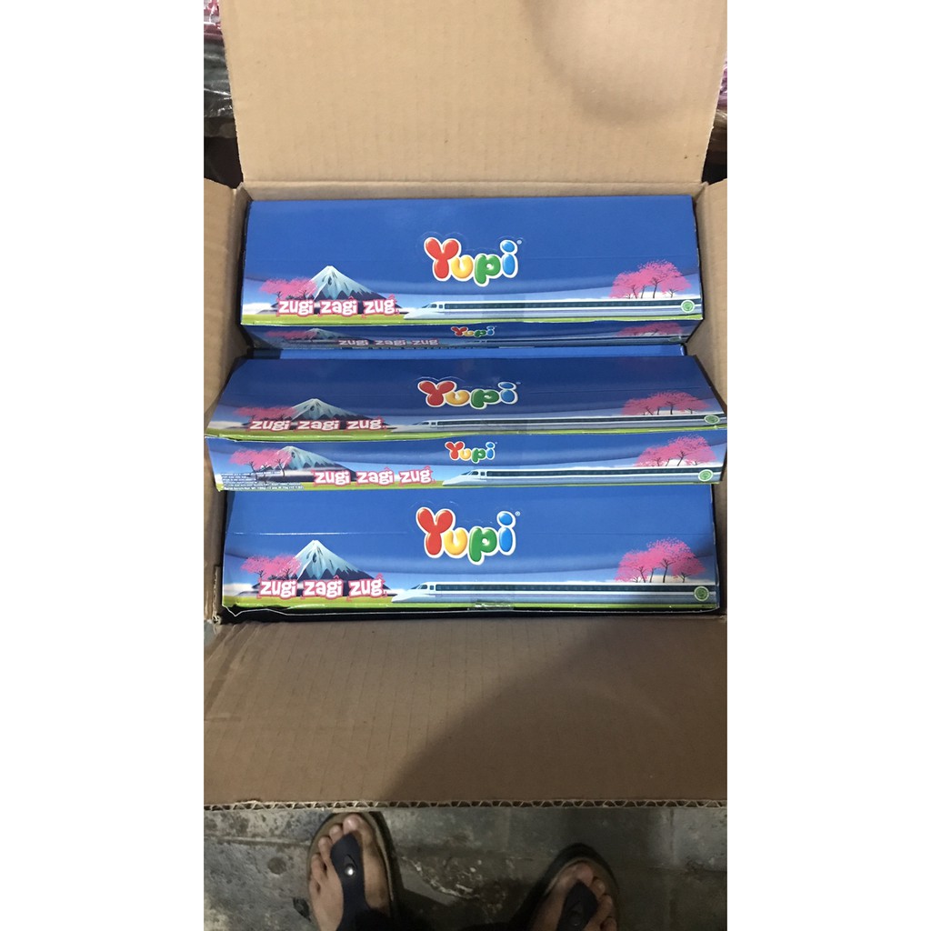 

PROMO YUPI ZUGI ZAGI ZUG 1 PAK BOX DUS 12 PCS - JELLY MANIS TERMURAH