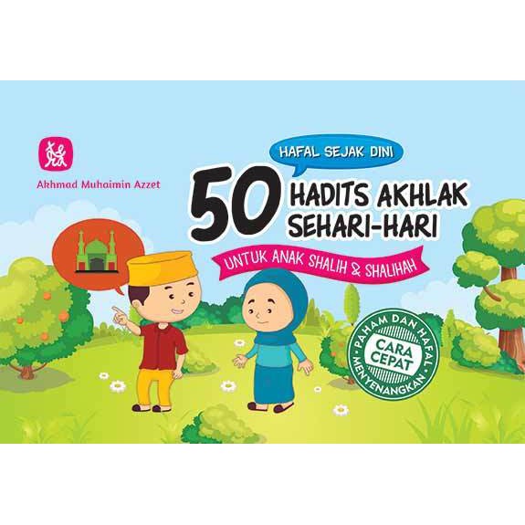 50 hadits akhlak sehari-hari unutuk anak shalih&amp;shalihah (Bentuk Kalender Meja)