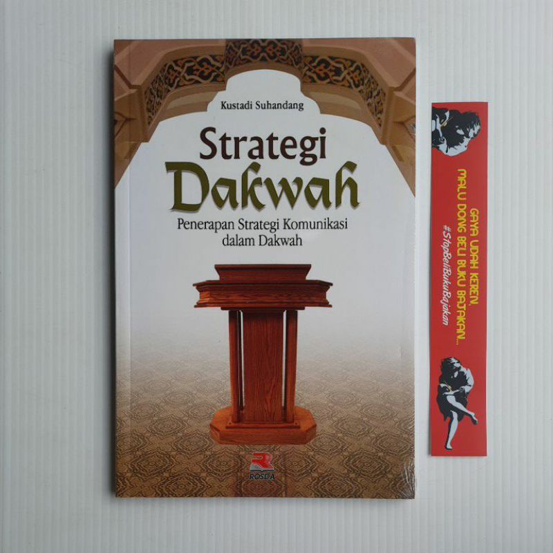 #BESTSELLER BUKU ORIGINAL STRATEGI DAKWAH PENERAPAN STRATEGI KOMUNIKASI DALAM DAKWAH . ROSDA 23