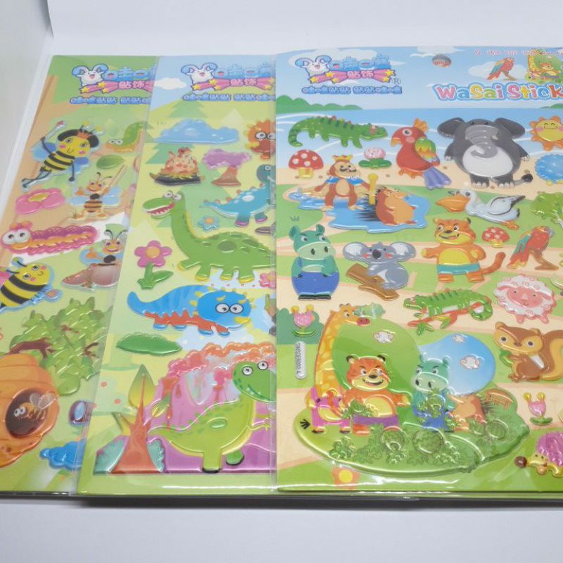 

Sticker Timbul 3D Dino, Animal, Ocean