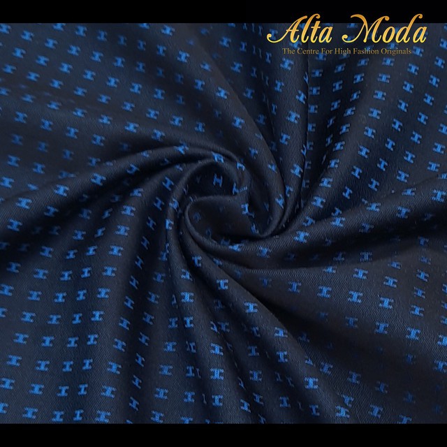 

Alta Moda Katun Shirting Motif Hrme Pattern In Biru Hitam (1M)