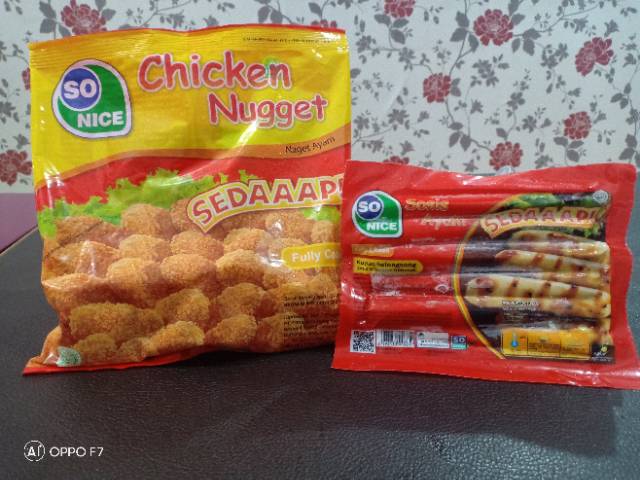 

Paket Sonice sosis & nugget so nice