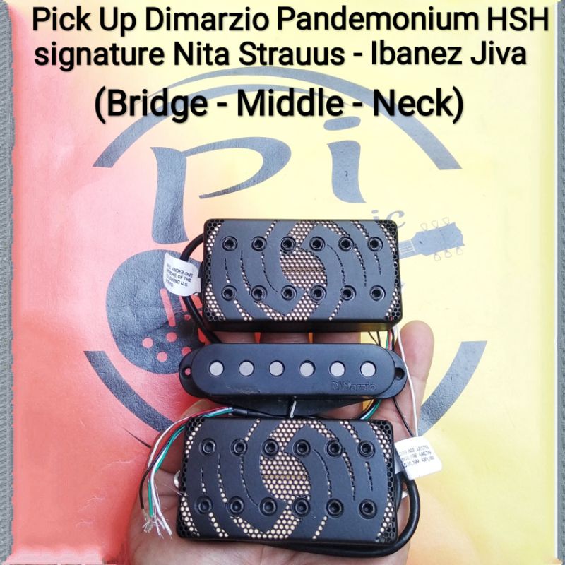 Pickup Dimarzio Pandemonium - HSH. posisi Bridge - Middle - Neck