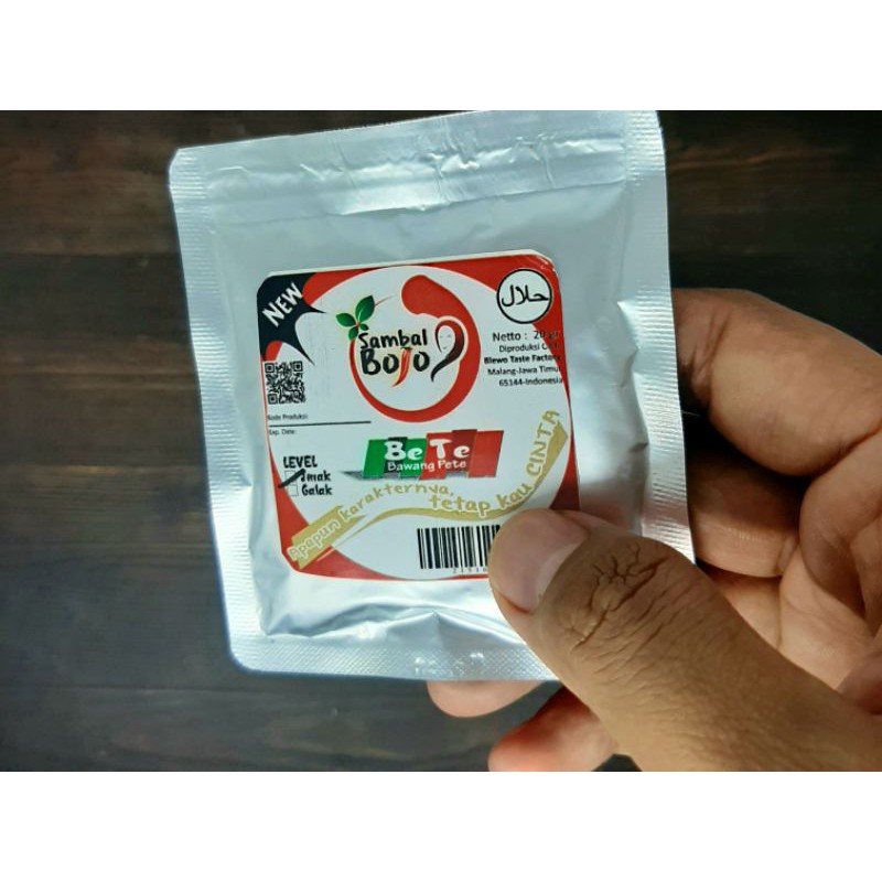 Sambal Viral Sambal Bawang pETE (Bojo BETE) Sambal Kemasan Sachet 20gr