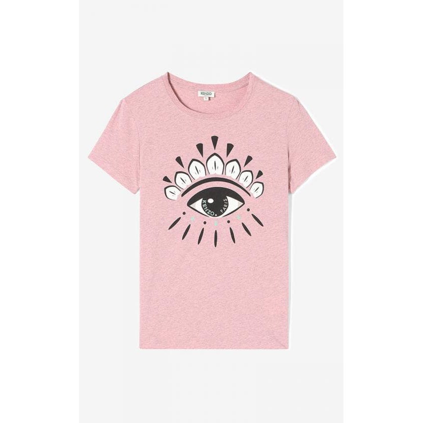 Kaos Wanita / Tumblr Tee Lengan Pendek Kenzo Eye - Pink