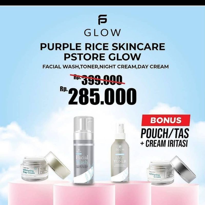 Pstore glow whitening series