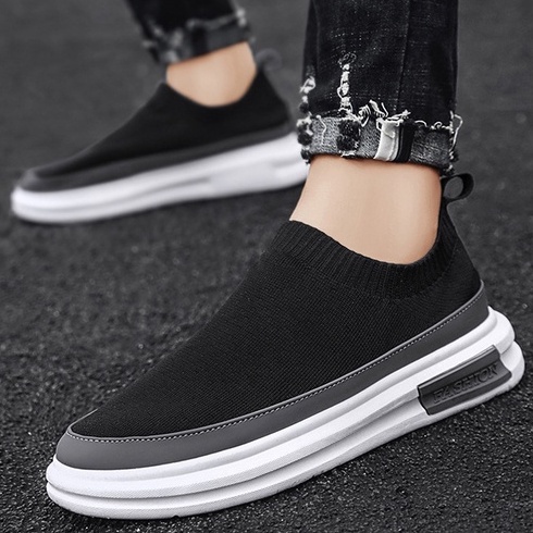 TBIG [COD] Sepatu Slip On Import JANGGA Sepatu Import Pria Sekolah Kuliah Sepatu Murah Import