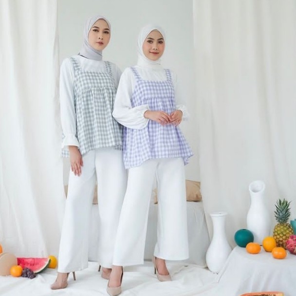 SAVAHHIJAB - SHERINA BLOUSE BABY DOLL / BLOUSE WANITA / PAKAIAN WANITA / BLOUSE