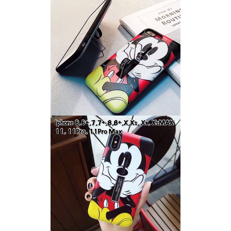 Mickey Grip Case Iphone 6 6s 6s+ 6+ 7 7+ 8 8+ X Xs Xr XsMAX 11 11pro 11promax 11 pro max